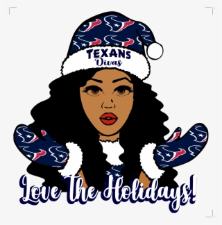 Image Of Texans Love The Holidays Png File - Poster #8518309