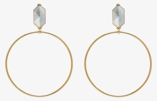 Blaze Gold Earrings - Ar01 051 U #8518555