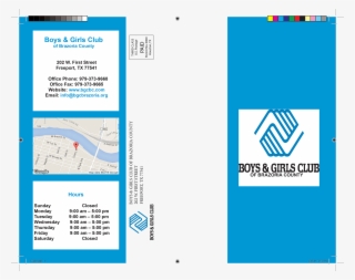 Boys & Girls Club Tri-fold - Boys And Girls Club Of Lee County #8518728