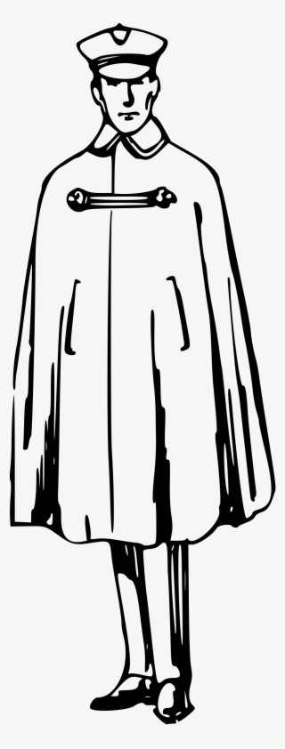 This Free Icons Png Design Of Man In Cape #8519063