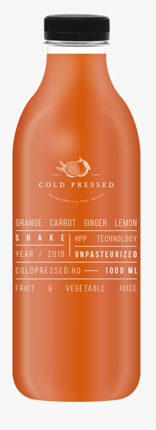 Orange Carrot Ginger Lemon Juice 1000 Ml - Plastic Bottle #8519503