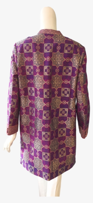 Vintage Saree Jacket-pink Large - Day Dress #8519861