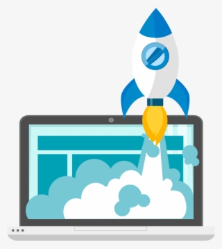 Startup-rocket - Computer Speed Clipart #8520899