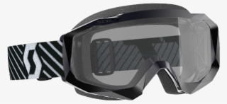 Masque Scott Hustle X Mx Sand Dust Noir Blanc - Scott Hustle X Goggle Black Clear Lens #8520947