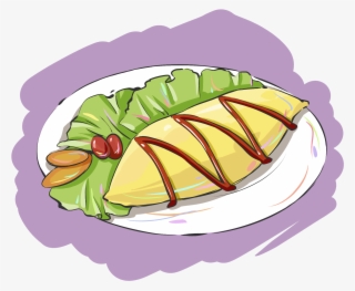 オムレツ レタス 聖人 ニンジン Pngとpsd - Food #8521059