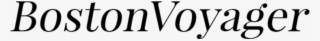 For Now Press Logos Boston Voyager - Calligraphy #8521184