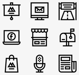Advertising - Resume Icons #8521667