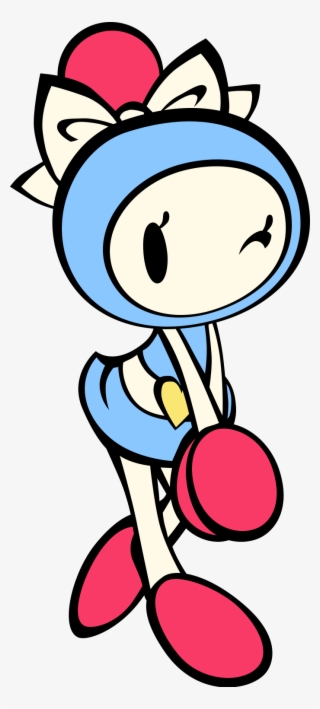 Aqua Bomberman - Pink Bomber Super Bomberman R #8522002