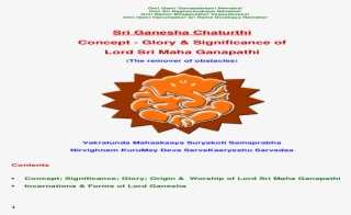 Sri Ganesha Chaturthi - Illustration #8522419