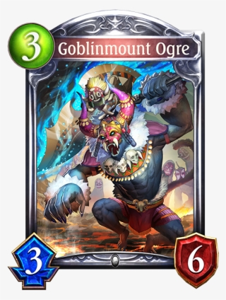 Unevolved Goblinmount Ogre Evolved Goblinmount Ogre - Shadowverse Card #8522799