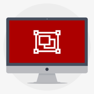 Computer's Screen Logo - Web Hosting Service #8524869