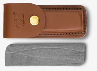 Marttiini Shop Sharpening Sharpening Stone, Leather - Wallet #8525221