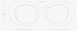 Clout Goggles Png - Line Art #8526071