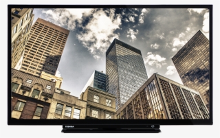 24" Toshiba Hd-ready Tv Front - Energy Efficient Building #8527291