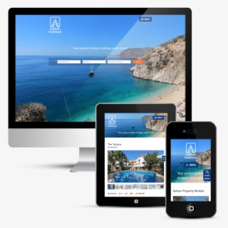 Mobile Responsive Website Design For Kalkan Holidays - Web Design #8527422