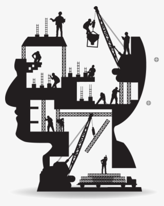 Library Architectural Building Construction Worker - Building Construction Silhouette Png #8527661