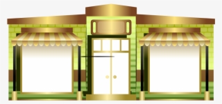 Shop Front Vector Png #8528148