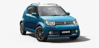 Ignis Car In Tinsel Blue W-arctic White Color #8529183
