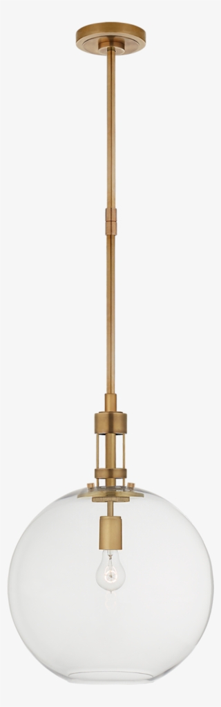 Gable Large Globe Pendant In Hand-rubbed Antique Brass - Visual Comfort Corporation Of America #8530299