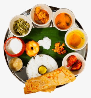 Lunch Thali - Vegetable Tarkari #8530830