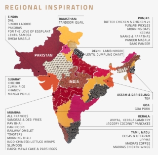 Our Menu Choices Represent Carefully Curated And Authentic - Map Of The Maratha Empire #8531031