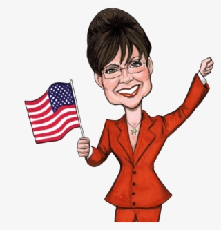 Caricatures Clipart Panda Free - Sarah Palin Cartoon Face #8532344