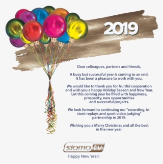 Merry Christmas And Happy New Year 2019 - Bead #8532421