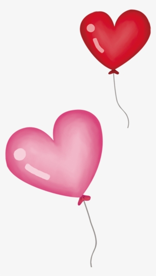 Heart Pink Toy Red Transprent Png Free - Globo Corazon Rosa Png #8532804