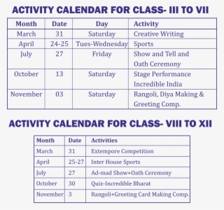 Annual Calender - Number #8534614