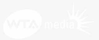 Wta Media Whiteout Transparent Png - Wta White Logo #8535093