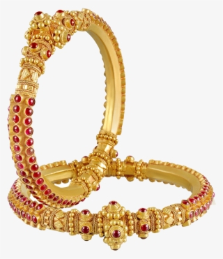 Gold Jewellery Bangles Png #8535519