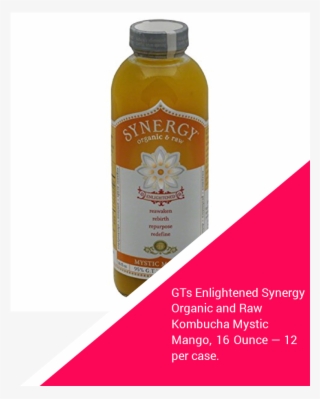 Gts Enlightened Synergy Organic And Raw Kombucha Mystic - Glass Bottle #8535646