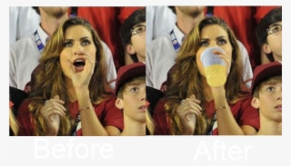 Since Guys Are Always Ready To Photoshop A Cock In - Aj Mccarron Girlfriend College #8536155