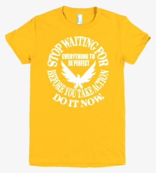Do It Now T-shirt For Women With White Design - Michigan Wolverines Volleyball Clothes #8537021