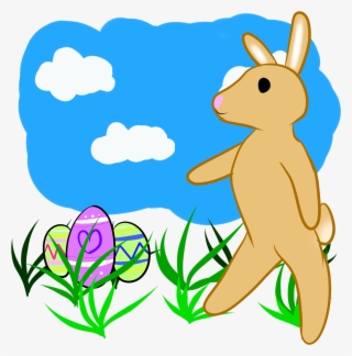 Easter Bunny T-shirt Design - Cartoon #8537115