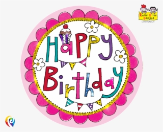 1000 X 800 2 - Happy Birthday Badge #8538306