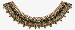 Digital Ladies Dress Pattern, Textile Design Png, Print - Necklace #8538624