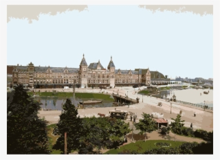 Amsterdam Centraal Railway Station Dam Square Train - Amsterdam Central Station #8539616