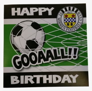 Happy Birthday Card - St Mirren Badge #8539851