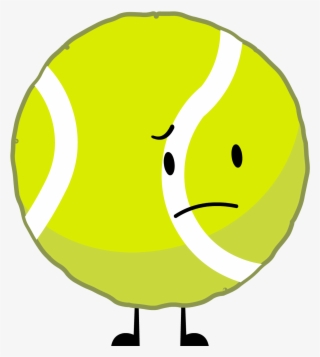 Tennis Ball Clipart Bfdi - Circle - Free Transparent PNG Download - PNGkey