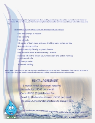 Water Rentals - Document #8540264