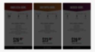 Blurred Out Party Packages - Number #8541348