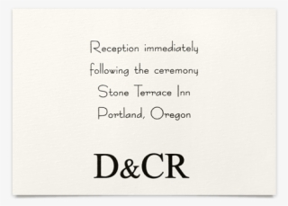 Bousni Reception - Place Card Holder #8541506