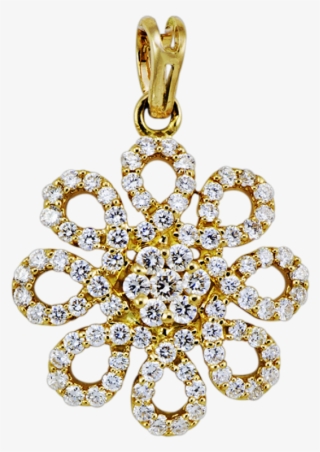 Classic Swirls Diamond Pendant - Jewellery Diamond Pendant Set Png #8541514