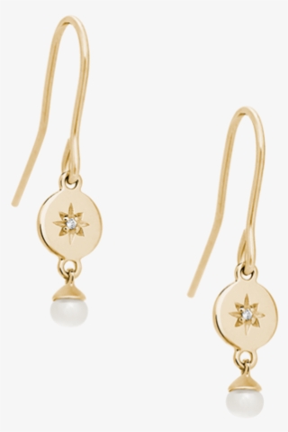 Diamond Voyager Pearl Earring Set Diamond Voyager Pearl - Earrings #8541632