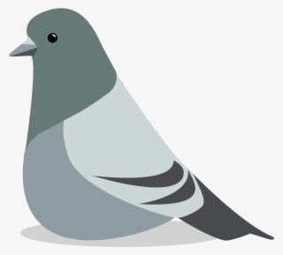 A Clean Vector Image Of Our Mascot 'pete The Pigeon' - Stock Dove #8541952