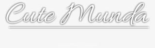 Cute Munda Text Png - Calligraphy #8542363