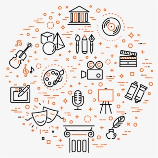 Artist Call - Black Fine Line Arts Designs #8542713