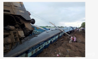Twin Derailment Highlights Safety Issues On India's - Patna Express Rail Accident #8543234