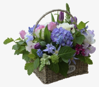 Basket Of Flowers Flower Shop Studio Flores - Bouquet #8543435
